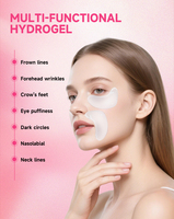 Hot verkopende OEM collageen oogmasker, snel oplossende bio-collageen nachtpatch