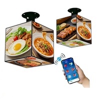4G 5G WLAN App-gesteuerter LED-Video-Würfel-Display Kreativer Magischer Würfel-Bildschirm Scrollendes Display Rotierende Werbe-Leuchtbox