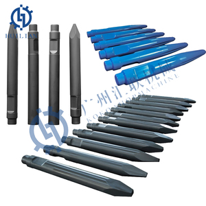 Rompedor cinceles brocas <span class=keywords><strong>GH2</strong></span> GH1 GH07 GH06 GH18 GH15 GH12 GH10 GH9 GH7 GH6 GH4 GH3 martillo hidráulico herramienta rompedor cincel - Product Image 1