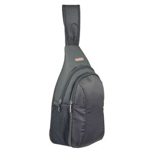 Sac bandoulière personnalisé OEM avec logo, sac à bandoulière décontracté en polyester pour hommes et femmes - Product Image 5