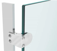 Offre Spéciale – Pince à Verre Carrée Réglable en Acier Inoxydable 304 pour Systèmes de Clôtures de Piscine – Vente en Gros pour Projets