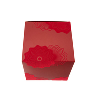 Boîte cadeau cosmétique de luxe vide avec boîte rigide laminée mate gaufrée, doublure en velours, impression de logo personnalisée pour crème pour les yeux et parfum