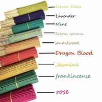 Article transfrontalier très demandé : Pack d'encens semi-artisanal personnalisable de 20 pièces, écologique, 9 pouces, 12 parfums, avec diffuseur inclus