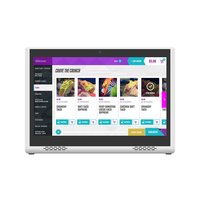 Tableta Android de Pago Fácil con Escaneo NFC y Código QR, Sistema de Caja Registradora POS Táctil Dinámico con Escáner de Huellas Dactilares y NFC