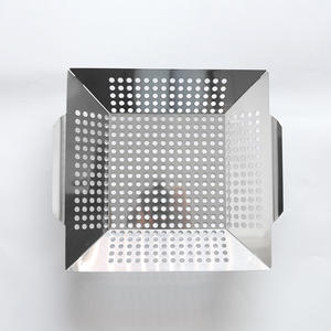 Panier à barbecue en acier inoxydable, four à steak, panier à rôtir pour légumes, barbecue pour la cuisine de camping - Product Image 2