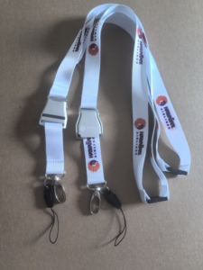 批发定制夏威夷航空喷气标签刺绣钥匙扣飞机爱好者编织钥匙扣 - Product Image 3