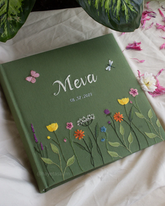 Tùy chỉnh lớn Wedding Album với Thêu handmade <span class=keywords><strong>DIY</strong></span> cứng Linen Bìa Chất lượng cao 30x30cm ảnh cưới cuốn sách - Product Image 1