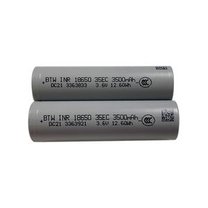 Original BTW INR 18650 35EC 3500mAh 10A Batería de iones de litio 3,6 V Baterías recargables para paquete de batería EV - Product Image 3