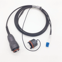 Kabel Patch Fiber Optik Single Mode FullAXS(DLC)-DLC Outdoor 5.0mm LSZH TPU Tahan Air Kompatibel dengan RPM 253 1610