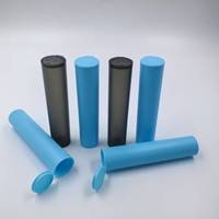 Tubes en plastique à grande capacité résistants aux enfants de 32*116 mm avec impression sérigraphique, contenants hermétiques et anti-odeurs