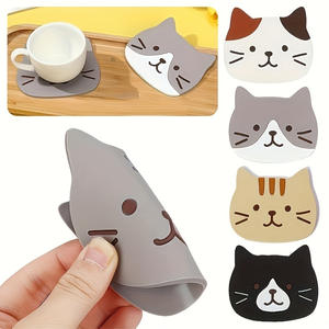 Couvre-tasses en silicone pour chats, couvercles en caoutchouc de silicone de qualité alimentaire, anti-poussière, hermétiques, personnalisables OEM - Product Image 4