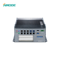 Harga Pabrik Komputer Box Industri In-tel Core I3 I5 I7 Win 10 11/Linux Mini PC Industri Tanpa Kipas