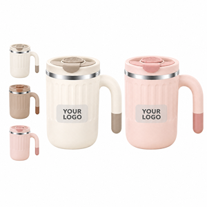 Venta Directa de Fábrica, Taza de Regalo de Acero Inoxidable 304 y Plástico con Tapa, Cuchara Estilo Chino, Taza para Café/Agua, Venta al Por Mayor, Envío Directo - Product Image 1