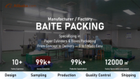 Empaque de Papel Personalizado para Polvo de Matcha de Grado Alimenticio, Cilindro Redondo, Socio de Fabricación Estratégico