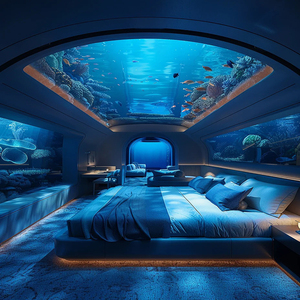 Huashuaite แผ่นอะคริลิกหล่อหนา200มม. สำหรับพิพิธภัณฑ์สัตว์น้ำและพิพิธภัณฑ์สัตว์น้ำ - Product Image 4