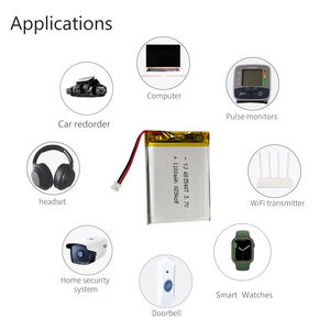 리포 배터리 801832 <span class=keywords><strong>500mAh</strong></span> <span class=keywords><strong>3.7V</strong></span> 리튬 폴리머 배터리 <span class=keywords><strong>500mAh</strong></span> 충전식 리튬 배터리 실온 보관 - Product Image 6