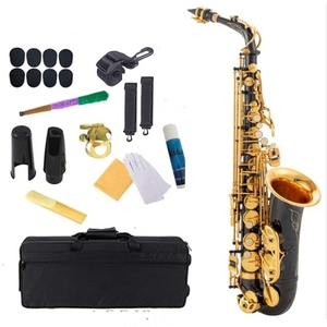 Eb Alto <span class=keywords><strong>Saxophone</strong></span>中国製高品位プロフェッショナルブラックプリント