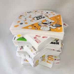 กระดาษห่อเบอร์เกอร์แบบใช้แล้วทิ้ง กระดาษไขกันน้ำ บรรจุภัณฑ์สวยงาม ขายส่ง - Product Image 2