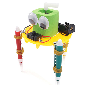 Kit Scribble Bot Innovant : Station de Dessin Vibrante Motorisée, Résistante, pour la Découverte de la Physique, Boîtier de Ressources, Jouet STEM DIY - Product Image 3