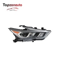 Phares LED Topzonauto pour Nissan Maxima 2016, version haute, OEM 26060-4RA5A / 26010-4RA5A, ensemble de phares avant (paire)