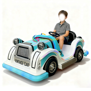 Nouvelle Conception Voiture Tamponneuse Électrique pour Enfants en Fibre de Verre, 500W, pour Usage Commercial Extérieur et Intérieur, Équipement de Divertissement pour Parcs d'Attractions - Product Image 2