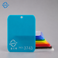 Service tout-en-un : Usine de découpe, pliage et impression d'acrylique coulé PMMA bleu – Fournisseur direct