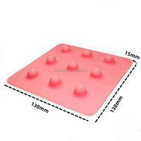 Hot Laparoscopic Simulation Trainer Suture Practice Pad avec 9 modules de pratique de coupe