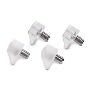 Şeffaf 5MM dolap raf desteği Peg cam raf aparatı mobilya dolap dolabı plastik raf pimi destekler - Product Image 5