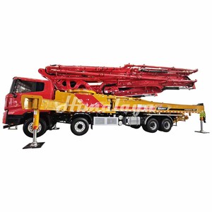 Nouvelle Chine Sany 43 m 63m 63X-6RZ Foton Sermac Machine d'alimentation de pompage Pompe de livraison de béton montée sur <span class=keywords><strong>camion</strong></span> <span class=keywords><strong>avec</strong></span> <span class=keywords><strong>tuyau</strong></span> en caoutchouc - Product Image 1