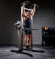 Tour de musculation multifonctionnelle pour tractions et dips, équipement de fitness pour usage domestique et commercial, rack d'entraînement de force pour entraînement complet du corps