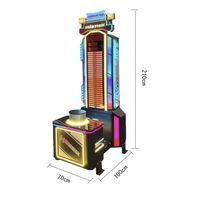 Équipement de jeu de carnaval interactif, machine de boxe électronique pour enfants et adultes, utilisation en aire de jeux intérieure