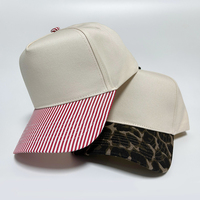 Gorra Trucker Personalizada con Bordado, Gorra de Algodón de 5 Paneles, MOQ Bajo para Promoción de Marcas y Eventos