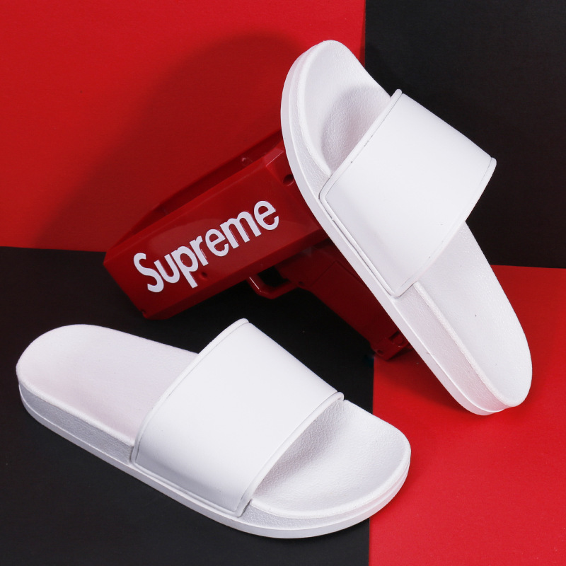 Новые Тапочки унисекс с индивидуальным логотипом, уличные пляжные Тапочки большого размера из ПВХ, Летние регулируемые мужские горки для спа