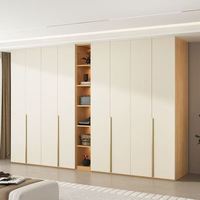 Prix d'approvisionnement direct d'usine armoires de rangement en bois de grande taille armoire de dressing armoire blanche chambre vêtements armoire