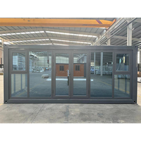 Assemblez rapidement les maisons préfabriquées Structure légère en acier Maison conteneur bureau préfabriqué conteneur maison mobile