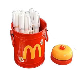 Portapenne in Plastica con Logo McDonald's <span class=keywords><strong>M</strong></span> Selezionato con Cura, Personalizzabile con Stampa, Ornamenti Retrò di Alta Gamma e Personalizzati - Product Image 5