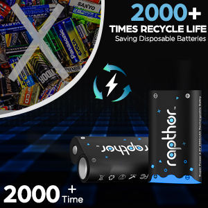 بطارية رابتور قابلة للشحن 2500 مللي أمبير في الساعة لوحدة تحكم إكس بوكس ون/سيريز (عبوتان فقط) - Product Image 4