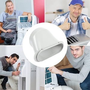 Accessoires pour climatiseur <span class=keywords><strong>mobile</strong></span> : Adaptateur de <span class=keywords><strong>tuyau</strong></span> d'évacuation 130-150 mm, connecteur de déflecteur, interface pour unité extérieure de climatiseur - Product Image 5