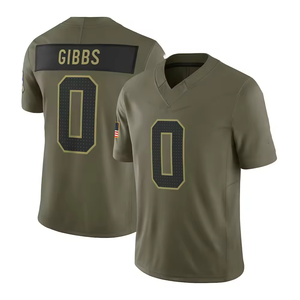 Camiseta de Fútbol Americano Bordada de los Teamcheap Salute Service 0 Jahmyr Gibbs 90 T.J. Watt 18 Caleb Williams 18 Justin Jefferson - Product Image 2