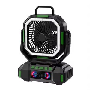 40000mAh Solar Rechargeable Wearale Remote-controlled LED <b>Light</b> Charging USB Camping Tent Fan for RV Car - Product Image 1