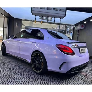 Accesorios de coche para <span class=keywords><strong>Mercedes</strong></span>-<span class=keywords><strong>Benz</strong></span> <span class=keywords><strong>Clase</strong></span> <span class=keywords><strong>C</strong></span> W205 2015, 2016, 2017, 2018, 2019, <span class=keywords><strong>2020</strong></span>, 2021 actualización C63 modelo - Product Image 6