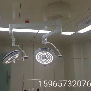 โคมไฟผ่าตัด LED ไร้เงา รูปทรงกลีบดอกไม้ พร้อมหน้าจอ สำหรับการปลูกถ่ายฟัน 150W ได้รับการรับรองมาตรฐาน CE - Product Image 4