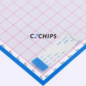 FFC-1.0-14P-50mm-B FFC Cable (Flexible Flat Cable) P=1mm Connector 14P 1mm 0.3mm Reverse - Product Image 1