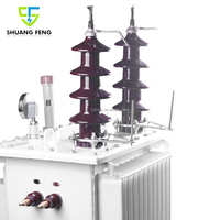 Transformador de Potencia Monofásico Sumergido en Aceite Shuangfeng Personalizado 17.5kV 25KVA con Bobinado de Cobre, Enfriamiento ONAN, 0.23KV 50/60Hz de Alta Eficiencia
