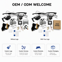 Compatible avec Buick, télécommande de porte coulissante électrique centrale GL8.652T, modifiée, méthodes d'ouverture multiples GL8