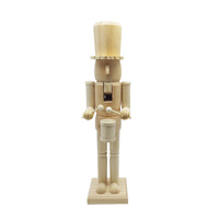 Décorations de Noël DIY, soldat casse-noisette en bois de 38 cm, figurines, ornements, écologiques, traditionnels, artisanaux