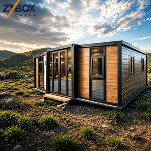 Casa Contenedor Prefabricada Expandible de 40 y 20 Pies, Estándares Australianos, <span class=keywords><strong>Precio</strong></span> de Jardín, Casa Modular, Cabaña de 1, 2, 3, 4, 5 Dormitorios - Product Image 1