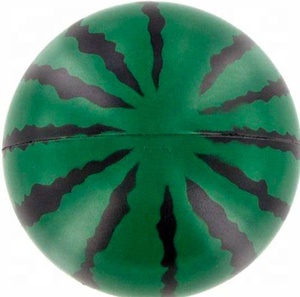 Wholesale Promotional Custom Logo PU Foam Watermelon Stress <b>Ball</b> Soft <b>Toy</b> Watermelon Shape Stress Relief Tool - Product Image 4
