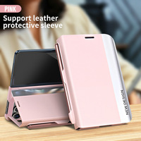 Étui portefeuille en cuir PU avec support pour stylet, protection intégrale antichoc pour iPhone Duo et Galaxy Z Fold 8 Ultra 8 7 6 5 4
