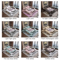Hochwertige King Size moderne Luxus Multifunktions weichen Holzrahmen 1,8 m Doppel Leder Prinzessin Smart Bett mit Aufbewahrung sbox